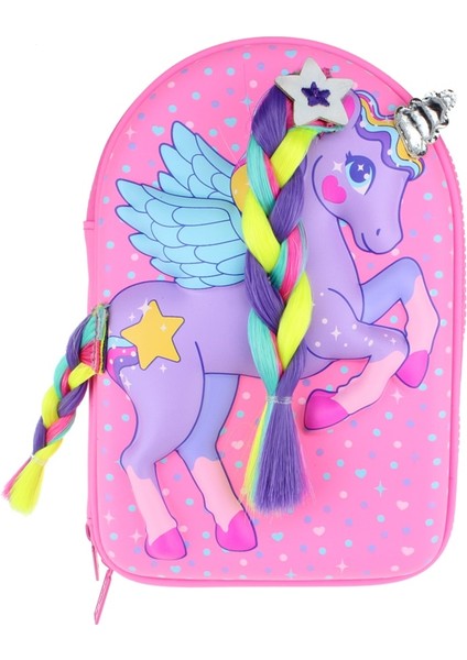 Kırtasiye Tarzı Unicorn Kalem Kutusu Estuche Kawaii Kırtasiye Örgü Sevimli Piornik Trousse Licorne Kalem Kutusu Kutuları Capinha Estojo Okul Aksesuarları (Yurt Dışından) modelleri