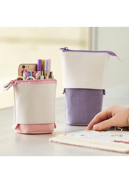 Sarı Stil Yaratıcı Geri Çekilebilir Kalem Kutusu Kawaii Öğrenciler Için Renkli Kalemlik Sevimli Kırtasiye Saklama Çantası Okul Ofis Malzemeleri Yeni (Yurt Dışından) modelleri