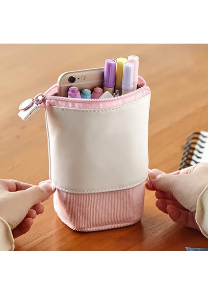 Sarı Stil Yaratıcı Geri Çekilebilir Kalem Kutusu Kawaii Öğrenciler Için Renkli Kalemlik Sevimli Kırtasiye Saklama Çantası Okul Ofis Malzemeleri Yeni (Yurt Dışından) fırsatları