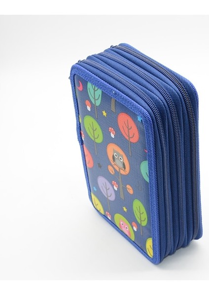 52 Delik Stili Kalem Kutusu Kedi Büyük Kapasiteli Tuval Kore Okul Malzemeleri Trousse Scolaire Stylo Estuche Escolar Kalem Kutusu Piornik Lapices (Yurt Dışından)
