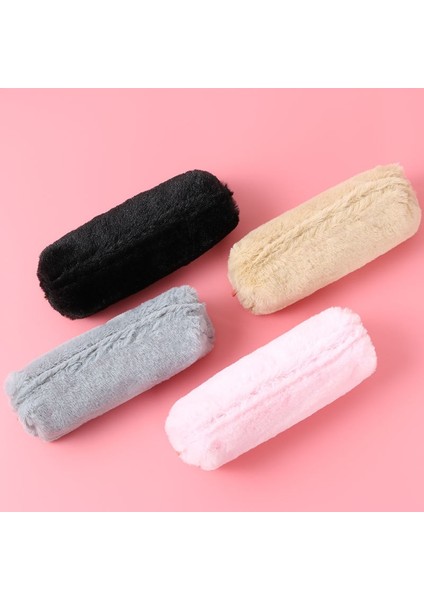 Russet-Pembe Tarzı Sevimli Peluş Kalem Kılıfı Kalem Çantası Kızlar Için Kawaii Kırtasiye Büyük Kapasiteli Kalem Kutusu Kalem Kutusu Kozmetik Kılıfı Saklama Çantası (Yurt Dışından) indirimleri