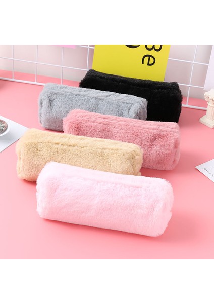 No.4 Tarzı Sevimli Moda Peluş Fermuarlı Kalem Çantası Okul Ofis Malzemeleri Kırtasiye Kılıfı Çanta Depolama Sevimli Makyaj Çantaları Kalem Kutusu (Yurt Dışından) fiyatları