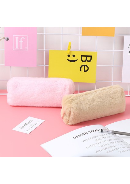 No.4 Tarzı Sevimli Moda Peluş Fermuarlı Kalem Çantası Okul Ofis Malzemeleri Kırtasiye Kılıfı Çanta Depolama Sevimli Makyaj Çantaları Kalem Kutusu (Yurt Dışından) fırsatları