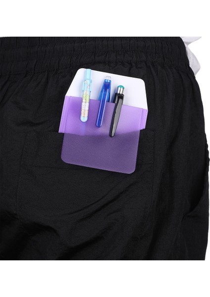 Kırmızı Stil 1 Adet Çok Renkli Cep Koruyucu Sızdırmaz Pvc Kalem Kılıfı Çanta Doktorlar Hemşireler Kalem Sızıntıları Için Ofis Hastane Malzemeleri (Yurt Dışından) indirimleri