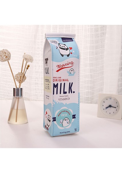 Bir Stil Kawaii Meyve Süt Karton Tasarım Kalem Kutusu Pu Su Geçirmez Okul Kaynağı Öğrenci Kırtasiye Büyük Depolama Çocuklar Hediye Drog (Yurt Dışından) fırsatları