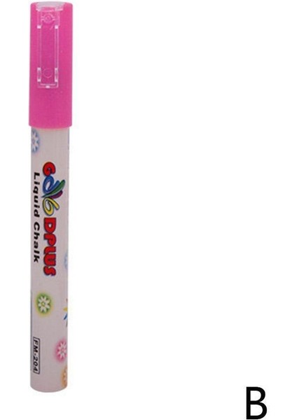 Pembe Tarzı Beyaz ve Renkli Silinebilir Sıvı Tebeşir Marker Kalemler Çizim 1 Adet Fosforlu Kalemler Için Pencere Sanatı Yazı Tahtası Yazma Cam LED Boa L8Z4 (Yurt Dışından)