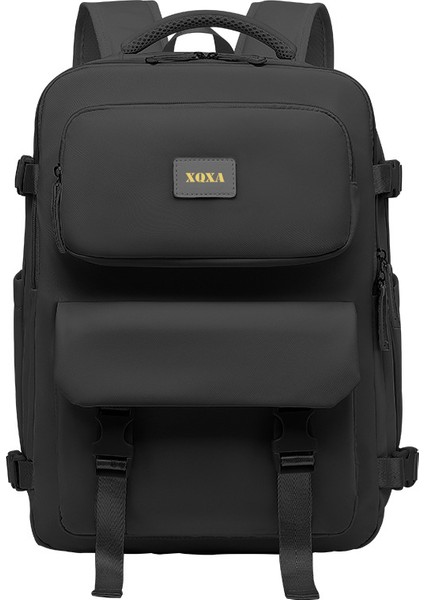 Büyük Kapasiteli Seyahat Sırt Çantası Kadın Erkek Su Geçirmez Naylon 15.6 Inç Dizüstü Iş Gezisi Sırt Çantası Üniversite Öğrencileri Okul Çantası (Yurt Dışından)