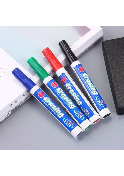 2 Adet Yeşil Stil 4 Renk Büyülü Su Boyama Beyaz Tahta Kalem Pvp Su Bazlı Renkli Kalem Kalem Karatahta Toksik Olmayan Işaretleyici Kuru Silinebilir Silme F8R7 (Yurt Dışından) modelleri