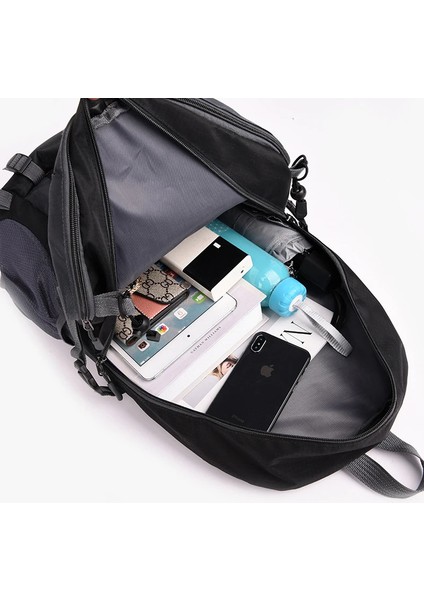 Siyah Okul Çantası Büyük Kapasiteli Öğrenci Sırt Çantası Seyahat Saklama Çantaları Bilgisayar Koruma Eğlence Sırt Çantası Dağcılık Çantaları Yeni (Yurt Dışından) indirimleri