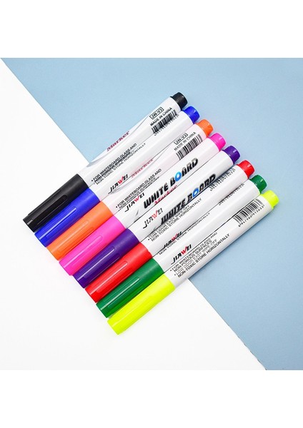 8 Adet Tarzı Yüzer Marker Kalem Çizim Seti Beyaz Tahta Kalemi Silinebilir Su Bazlı Marker Kalem Marker Onarım Duvar Kalemi Öğretim Çizim Dijital (Yurt Dışından) fiyatları