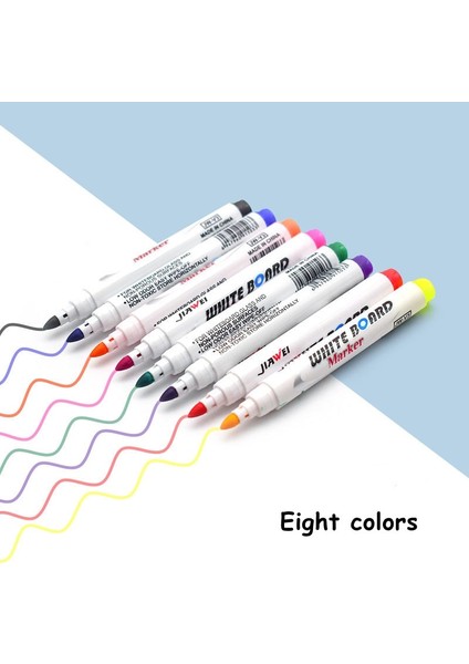 8 Adet Tarzı Yüzer Marker Kalem Çizim Seti Beyaz Tahta Kalemi Silinebilir Su Bazlı Marker Kalem Marker Onarım Duvar Kalemi Öğretim Çizim Dijital (Yurt Dışından) fırsatları