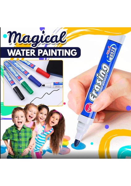 Kırmızı Stil Yeni Su Boyama Kalemi Beyaz Tahta Kalemi Doodle Su Yüzen Kalem Mürekkep Kalemi Çocuklar Için Yetişkin Boya Kalemleri ve Işaretleyiciler Çizim Kalemleri (Yurt Dışından) modelleri