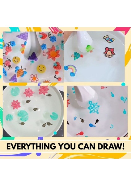 Kırmızı Stil Yeni Su Boyama Kalemi Beyaz Tahta Kalemi Doodle Su Yüzen Kalem Mürekkep Kalemi Çocuklar Için Yetişkin Boya Kalemleri ve Işaretleyiciler Çizim Kalemleri (Yurt Dışından) fırsatları