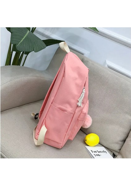 3 Adet Kawaii Sırt Çantası Büyük Kapasiteli Erkek ve Kadın Seyahat Çantası Genç Öğrenci Okul Çantası Günlük Moda Commuting Sırt Çantası (Yurt Dışından) modelleri