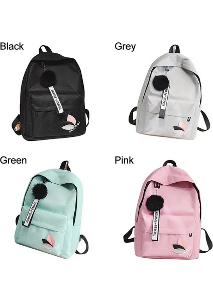 Baskılı Yapraklar Sırt Çantası Büyük Kapasiteli Sırt Çantası Fermuar Taşınabilir Sırt Çantası Kadın Omuz Çantası Öğrenci Okul Çantası (Yurt Dışından) fırsatları