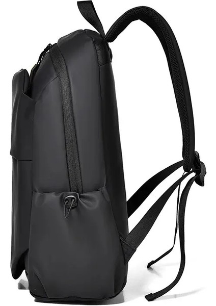 15.6 Inç Büyük Kapasiteli Unisex Omuz Çantası Pvc Su Geçirmez Öğrenci Eğlence Bilgisayar Sırt Çantası Banliyö Seyahat Bac (Yurt Dışından) fırsatları