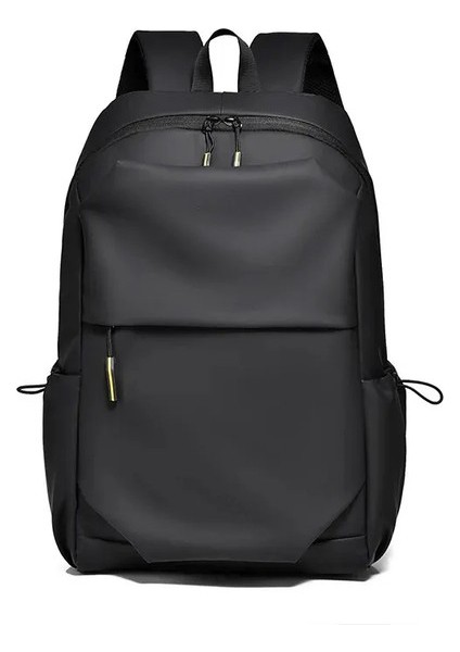 15.6 Inç Büyük Kapasiteli Unisex Omuz Çantası Pvc Su Geçirmez Öğrenci Eğlence Bilgisayar Sırt Çantası Banliyö Seyahat Bac (Yurt Dışından)
