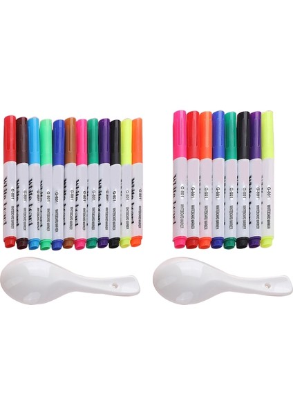 12 Renk Stili Cep Fosforlu Kalemler, Keski Ucu, Çeşitli Renkler, Sayım Silinebilir Grafiti Çocuk Sulu Boya (Yurt Dışından) fiyatları