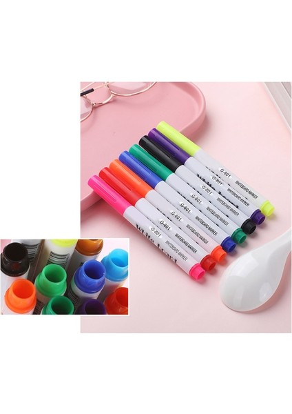 12 Renk Stili Cep Fosforlu Kalemler, Keski Ucu, Çeşitli Renkler, Sayım Silinebilir Grafiti Çocuk Sulu Boya (Yurt Dışından) indirimleri