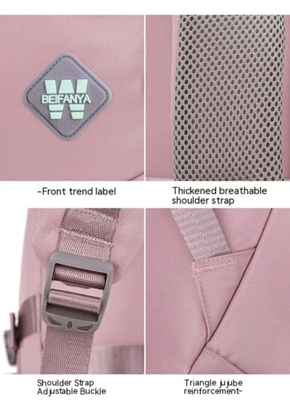 Büyük Kapasiteli ve Sağlam Omuz Çantası Suya Dayanıklı Kadınlar Için Naylon Sırt Çantası (Yurt Dışından) indirimleri