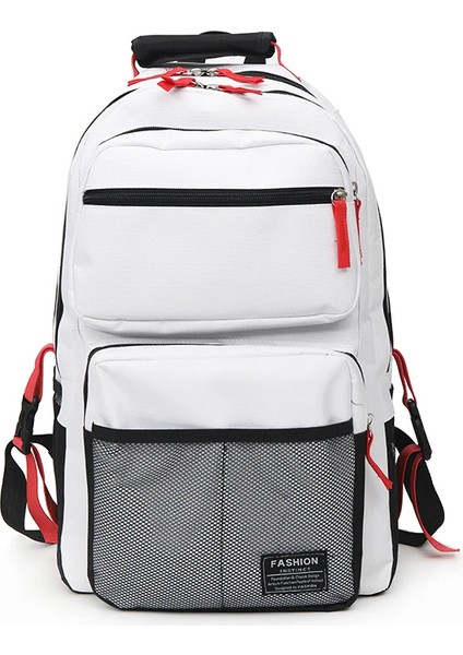 Büyük Erkek Sırt Çantası Kadın Okul Çantası Genç Kız Yüksek Kolej Öğrenci Kore Tarzı Sırt Çantası (Yurt Dışından)