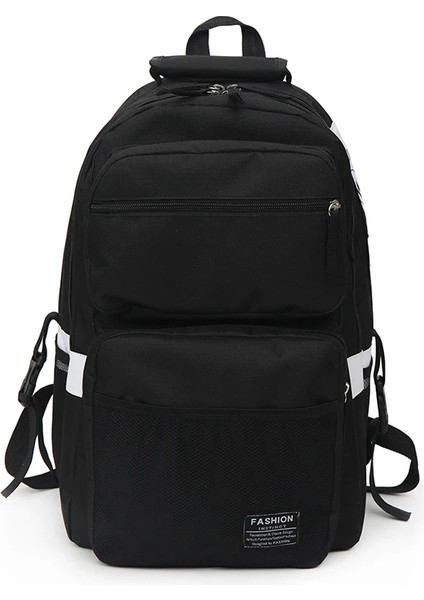 Büyük Erkek Sırt Çantası Kadın Okul Çantası Genç Kız Yüksek Kolej Öğrenci Kore Tarzı Sırt Çantası (Yurt Dışından)