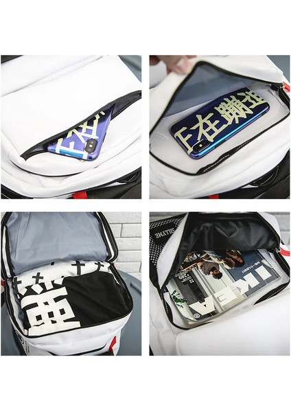 Büyük Erkek Sırt Çantası Kadın Okul Çantası Genç Kız Yüksek Kolej Öğrenci Kore Tarzı Sırt Çantası (Yurt Dışından) modelleri