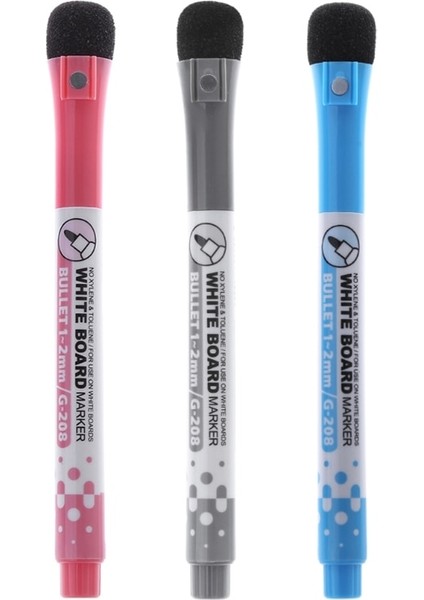 Siyah Stil Manyetik Beyaz Tahta Marker Kalem Silinebilir Kuru Silme Mürekkep Işareti Silgi Sıcak J2HC ile (Yurt Dışından)