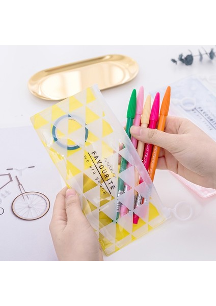 Gri Aşk Tarzı Kawaii Unicorn Eva Kalem Kutusu Basit Halka Fermuar Çekme Tasarım Ofis Kalem Çantası Öğrenci Okul Malzemeleri Için Sevimli Kırtasiye Hediye (Yurt Dışından) modelleri