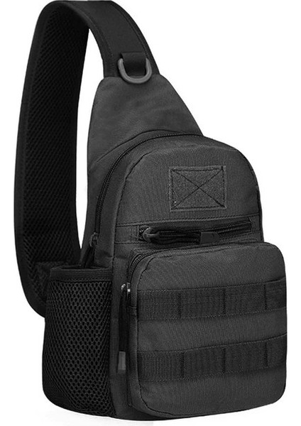 Erkekler Çapraz Vücut Sling Sırt Çantası Omuz Göğüs Çantası Seyahat Doğa Sporları Tırmanış Su Şişesi Yürüyüş Erkek Messenger Çanta (Yurt Dışından)