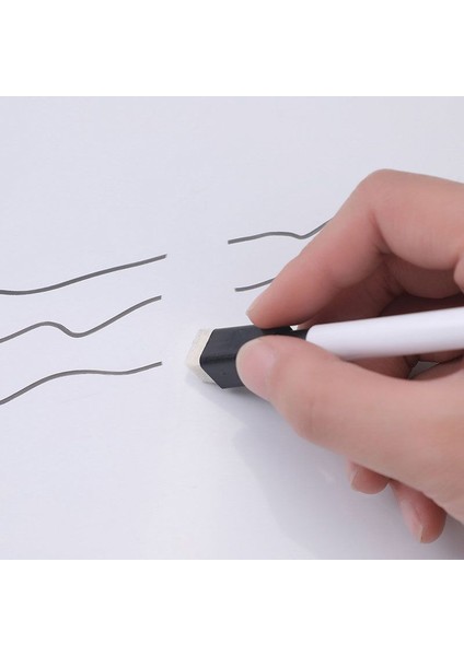 6 Adet Siyah Stil Manyetik Renkli Beyaz Tahta Kalem Siyah Beyaz Tahta Işaretleyiciler Dahili Silgi Okul Kaynağı Çocuk Grafiti Cetvel Kalemi (Yurt Dışından) fırsatları