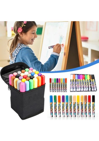 12 Adet Çok Renkli Stil Renkler Kalıcı Işaretleyici Klasik Fosforlu Kalem Sanatı Çizim Boyaları Kalemler Kaligrafi Yazıları Için Tozsuz Tebeşir Sıcak (Yurt Dışından) fiyatları