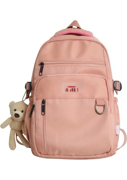 Büyük Kapasiteli Sırt Çantası Sevimli Su Geçirmez Genç Kolej Öğrenci Schoolbag Kızlar Için Naylon Seyahat Sırt Çantası Üzerinde Taşıma (Yurt Dışından)