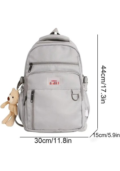 Büyük Kapasiteli Sırt Çantası Sevimli Su Geçirmez Genç Kolej Öğrenci Schoolbag Kızlar Için Naylon Seyahat Sırt Çantası Üzerinde Taşıma (Yurt Dışından) fiyatları