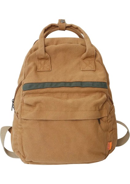 Kadınlar Içinpamuk Sırt Çantaları Marka Kanvas Çantalar Katı Yumuşak Eğlence Veya Seyahat Çantaları Siyah Unisex Paketleri (Yurt Dışından)