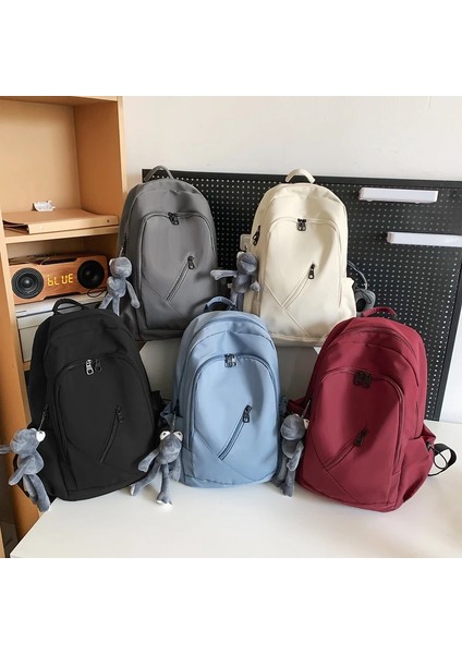 2024 Kadınlar Için Yeni Su Geçirmez Naylon Sırt Çantası Çok Cepli Seyahat Çantası Genç Kızlar Erkek Kitap Mochilas Için Kadın Okul Çantası (Yurt Dışından) fırsatları