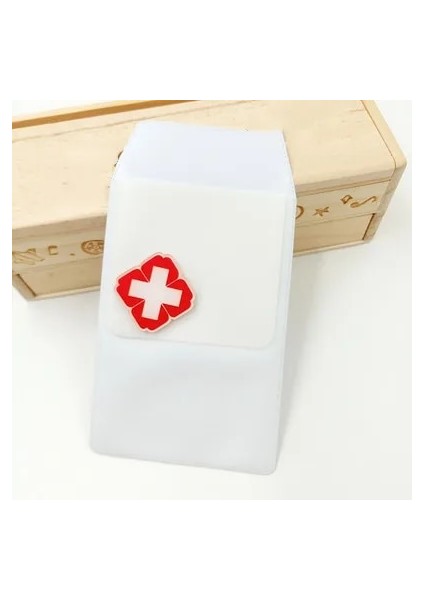 No.3 Tarzı Şeffaf Doktorlar Hemşireler Özel Kalem Çantası Pratik Kalem Takılı Sızdırmaz Pvc Hastane Malzemeleri (Yurt Dışından)