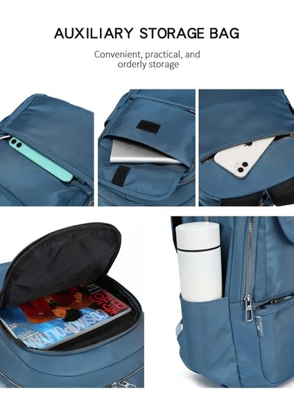 Sırt Çantası Yeni Basit, Şık, Öğrenciler Için Çok Fonksiyonlu Sırt Çantası, Günlük, Dayanıklı, Büyük Kapasiteli Okul Çantası (Yurt Dışından) modelleri