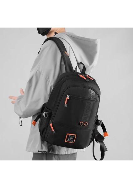 Moda Günlük Erkek Sırt Çantaları Naylon Kumaş Erkek Sırt Çantası Günlük Sırt Çantası Şık Erkek Sırt Çantası (Yurt Dışından) indirimleri