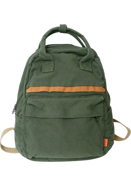 Kadınlar Içinpamuk Sırt Çantaları Marka Kanvas Çantalar Katı Yumuşak Eğlence Veya Seyahat Çantaları Siyah Unisex Paketleri (Yurt Dışından)