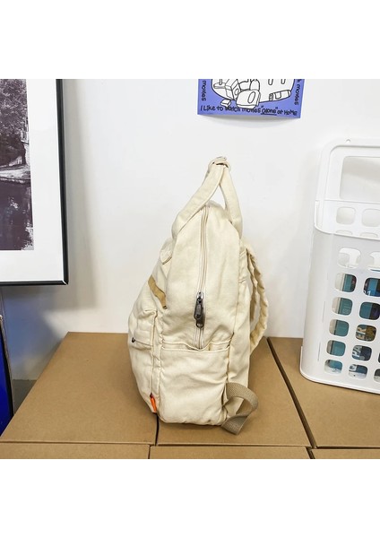 Kadınlar Içinpamuk Sırt Çantaları Marka Kanvas Çantalar Katı Yumuşak Eğlence Veya Seyahat Çantaları Siyah Unisex Paketleri (Yurt Dışından) fırsatları