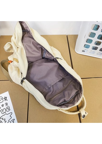 Kadınlar Içinpamuk Sırt Çantaları Marka Kanvas Çantalar Katı Yumuşak Eğlence Veya Seyahat Çantaları Siyah Unisex Paketleri (Yurt Dışından) indirimleri