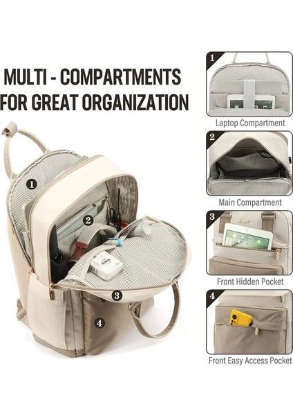 Kadınlar Için Moda Sırt Çantası Çok Fonksiyonlu Seyahat Sırt Çantaları Büyük Kapasiteli USB Dizüstü Bilgisayar Sırt Çantası Kızlar Için Hafif Okul Çantaları (Yurt Dışından) fiyatları