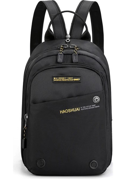 Erkekler Küçük Sırt Çantası Sırt Çantası Messenger Çapraz Vücut Göğüs Çantaları Çok Amaçlı Askeri Seyahat Naylon Erkek Moda Sırt Çantası Sırt Çantası (Yurt Dışından)