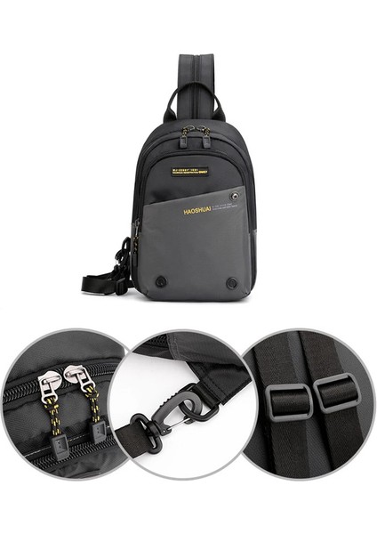 Erkekler Küçük Sırt Çantası Sırt Çantası Messenger Çapraz Vücut Göğüs Çantaları Çok Amaçlı Askeri Seyahat Naylon Erkek Moda Sırt Çantası Sırt Çantası (Yurt Dışından) indirimleri