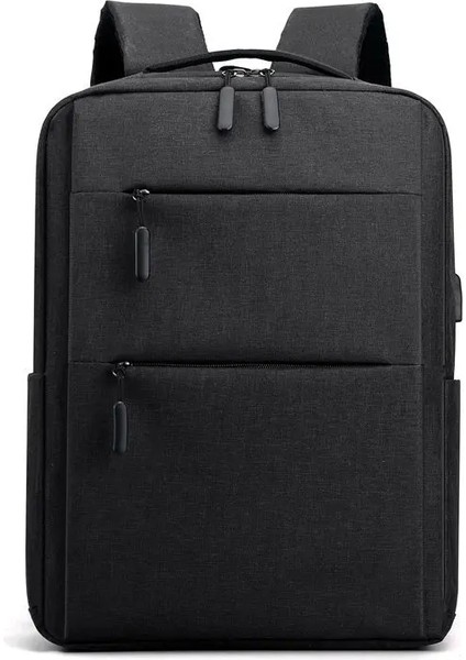 Erkek Sırt Çantası Çok Fonksiyonlu Su Geçirmez Çantalar Erkek Iş Laptop Sırt Çantası USB Şarj Bagpack Naylon Casual Sırt Çantası (Yurt Dışından)