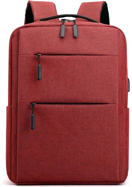 Erkek Sırt Çantası Çok Fonksiyonlu Su Geçirmez Çantalar Erkek Iş Laptop Sırt Çantası USB Şarj Bagpack Naylon Casual Sırt Çantası (Yurt Dışından)