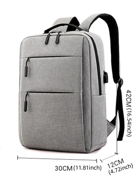 Erkek Sırt Çantası Çok Fonksiyonlu Su Geçirmez Çantalar Erkek Iş Laptop Sırt Çantası USB Şarj Bagpack Naylon Casual Sırt Çantası (Yurt Dışından) fiyatları