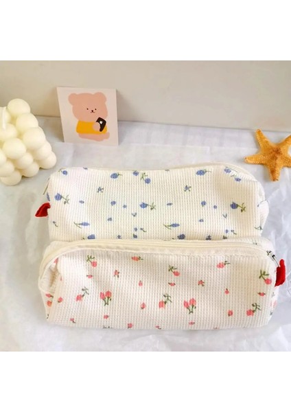 Bir Stil Ute Çiçek Taze Stil Kalem Çantası Kız Güzel Güzel Çantalar Çiçek Kılıfları Malzemeleri Fermuar Kalem Okul Kalem Ağacı Kumaş T6R3 (Yurt Dışından) modelleri