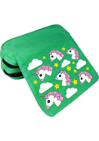Kalem Kutusu Stili Kawaii Kalem Kutuları Unicorn Trousse Scolaire Estuche Escolar Etui Okul Malzemeleri Sevimli Licorne Kırtasiye Piorniki Kalem Kutusu Çanta (Yurt Dışından) modelleri
